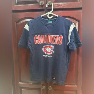 Waves Navy Montreal Candiens Tshirt